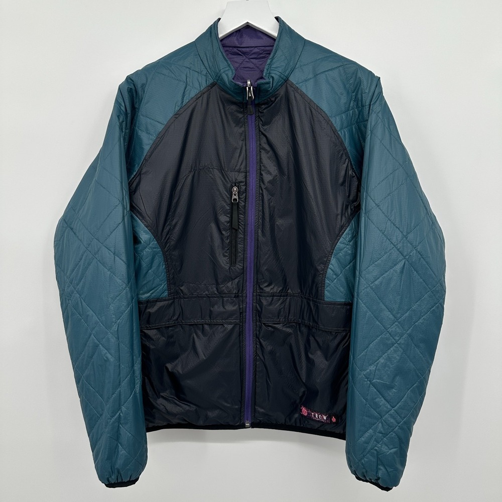 Trew Gear Polarshift Reversible Primaloft Nano Puffer Jacket Womens Small Sporty
